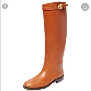 Valentino tall boots, strap at top has lion buckle, price is firm , original box